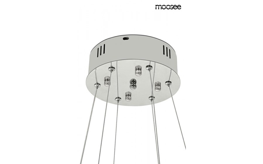 MOOSEE lampa wisząca WAVE 80 chrom