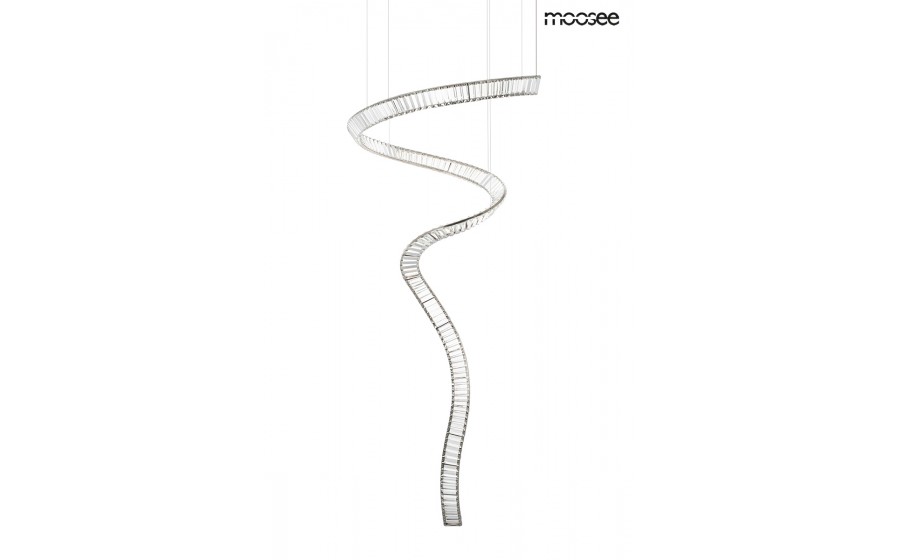 MOOSEE lampa wisząca WAVE CORDON 1A chrom