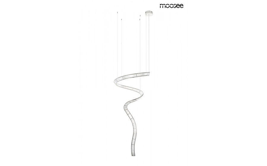 MOOSEE lampa wisząca WAVE CORDON 1A chrom