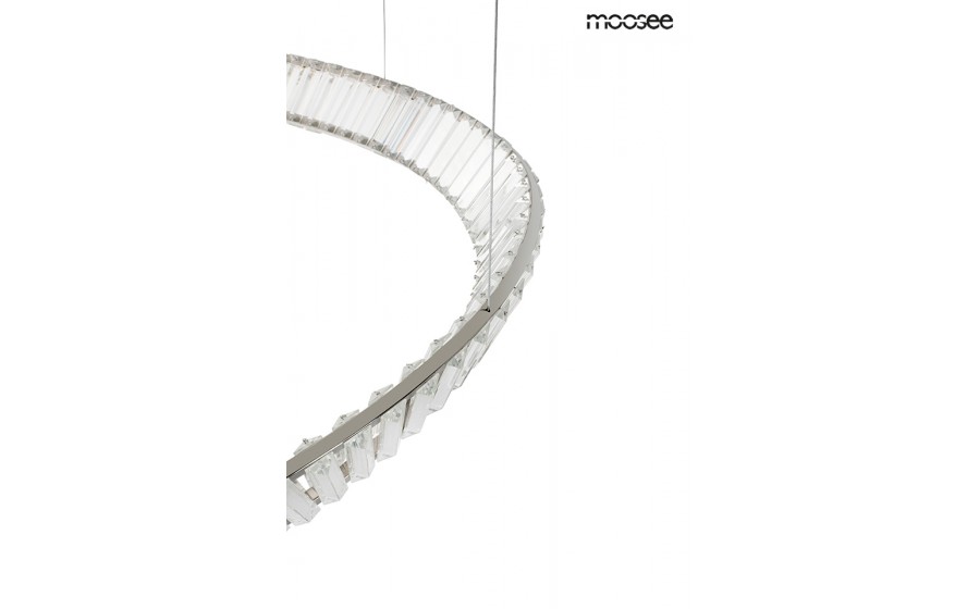 MOOSEE lampa wisząca WAVE CORDON 1A chrom