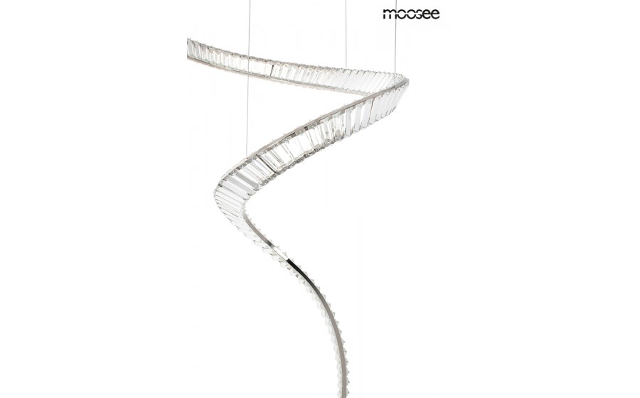 MOOSEE lampa wisząca WAVE CORDON 1A chrom