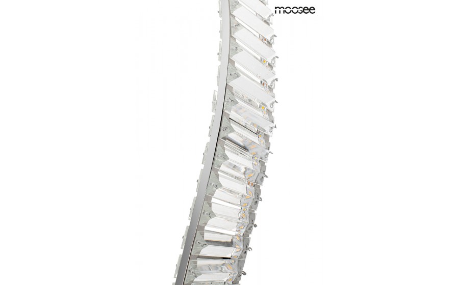 MOOSEE lampa wisząca WAVE CORDON 1A chrom