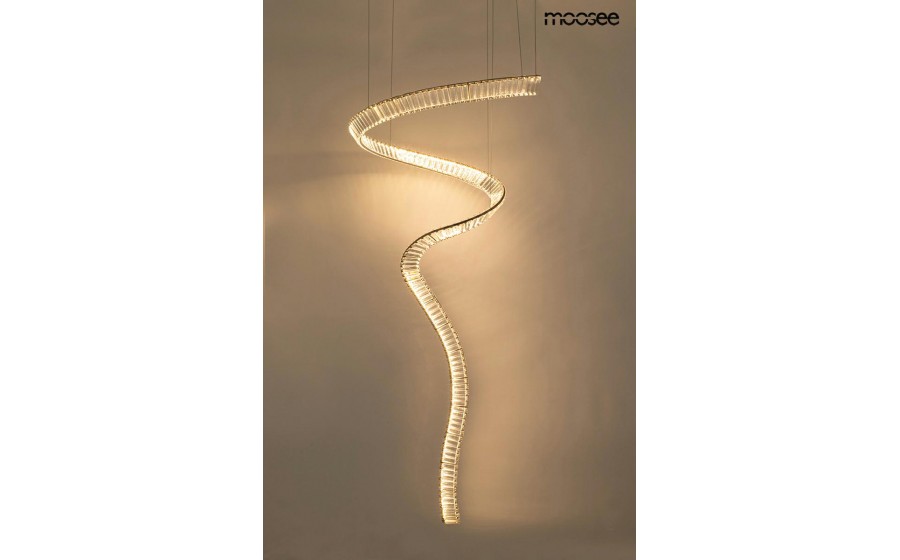 MOOSEE lampa wisząca WAVE CORDON 1A chrom