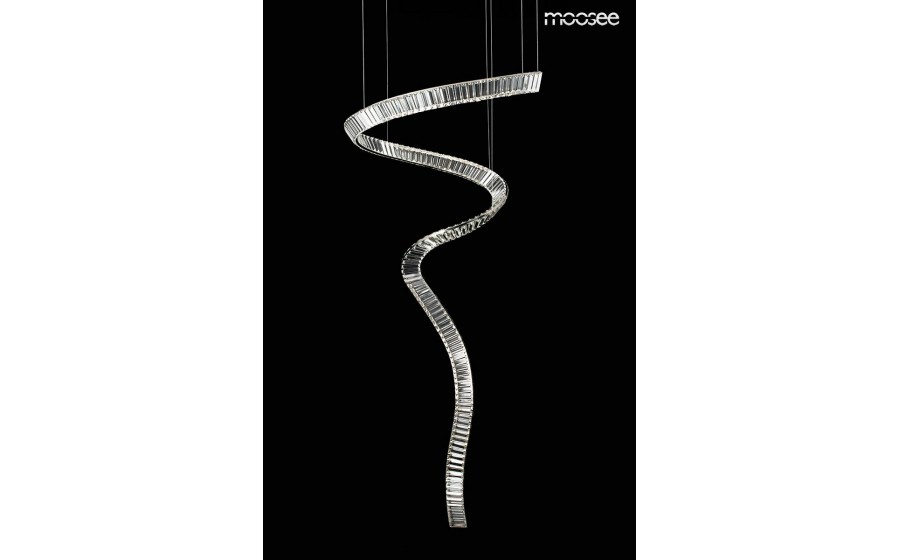 MOOSEE lampa wisząca WAVE CORDON 1A chrom