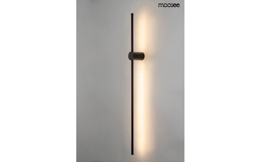 MOOSEE lampa ścienna OMBRE 100 czarna