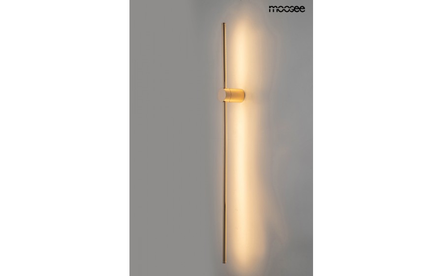 MOOSEE lampa ścienna OMBRE 100 złota