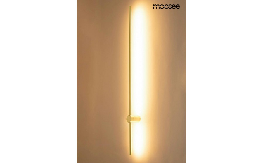 MOOSEE lampa ścienna OMBRE 120 złota