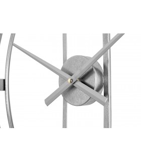 zegar ścienny, KARE zegar CLIP 60, srebrny zegar, nowoczesny design, zegar ścienny, KARE zegar CLIP 60, srebrny zegar, nowoczesny design,