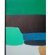 KARE obraz ABSTRACT SHAPES GREEN 73x143 cm