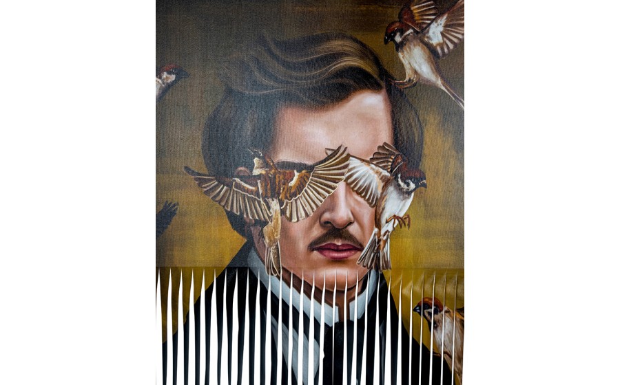 KARE obraz GENTLEMAN CUTS 130x163 cm