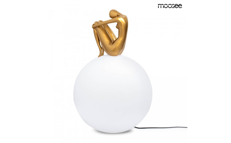 MOOSEE lampa stołowa UOMO 35 złota