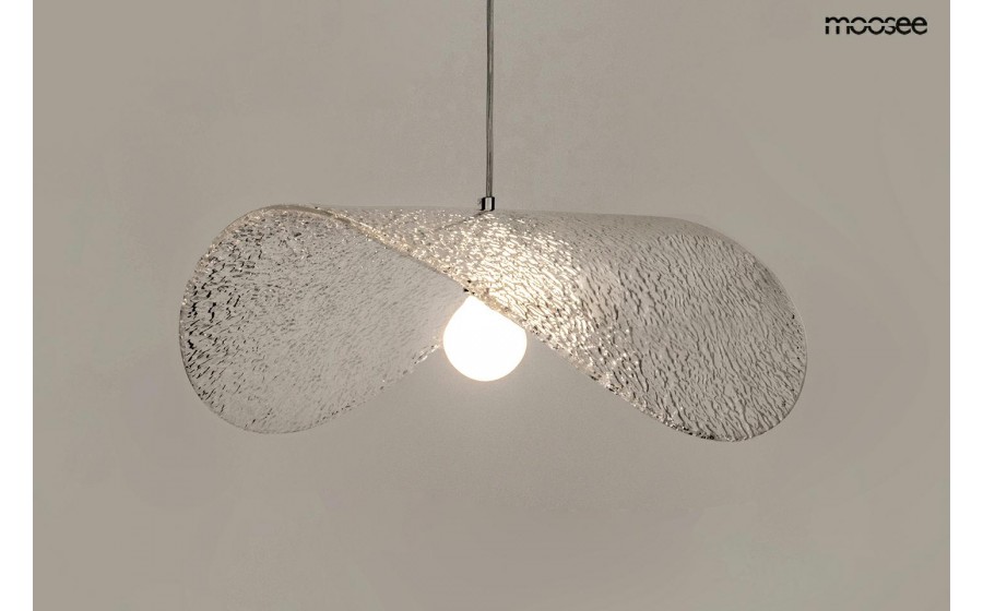 MOOSEE Lampa wisząca CAPELLO FI 80 clear