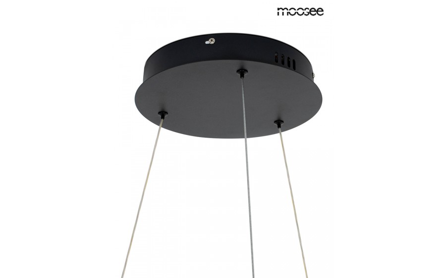 MOOSEE lampa wisząca GARDENS 90 czarna