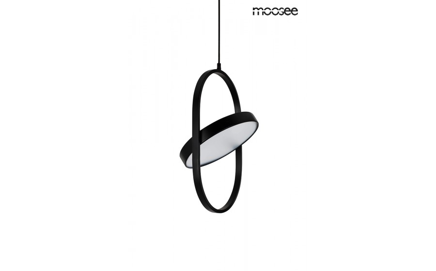 MOOSEE lampa wisząca SPINNER 19 czarna