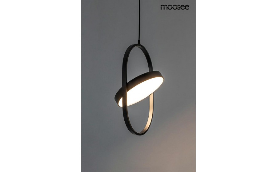 MOOSEE lampa wisząca SPINNER 19 czarna