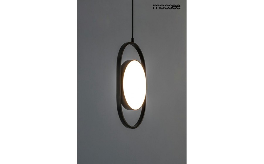 MOOSEE lampa wisząca SPINNER 19 czarna