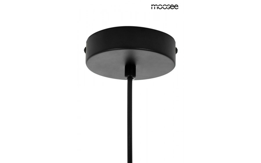 MOOSEE lampa wisząca SPINNER 19 czarna