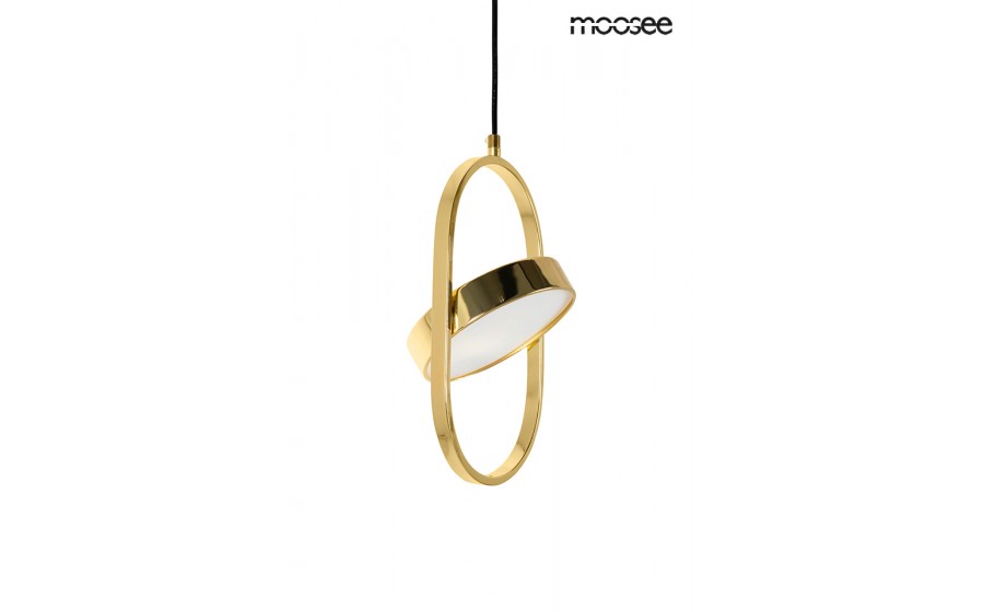 MOOSEE lampa wisząca SPINNER 19 LED złota