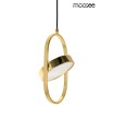 MOOSEE lampa wisząca SPINNER 19 LED złota