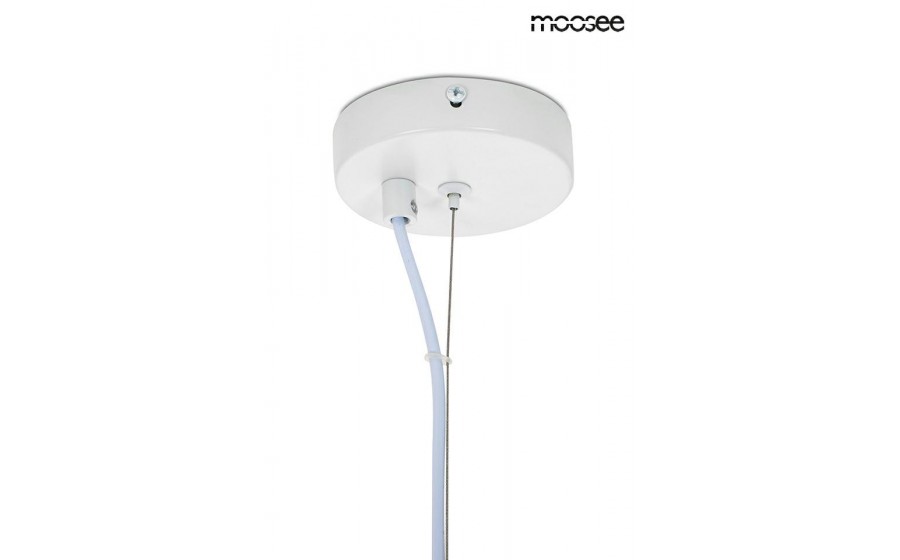 MOOSEE lampa wisząca NEST 40 biała