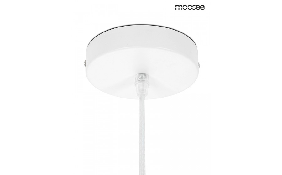 MOOSEE lampa wisząca NEST 50 biała