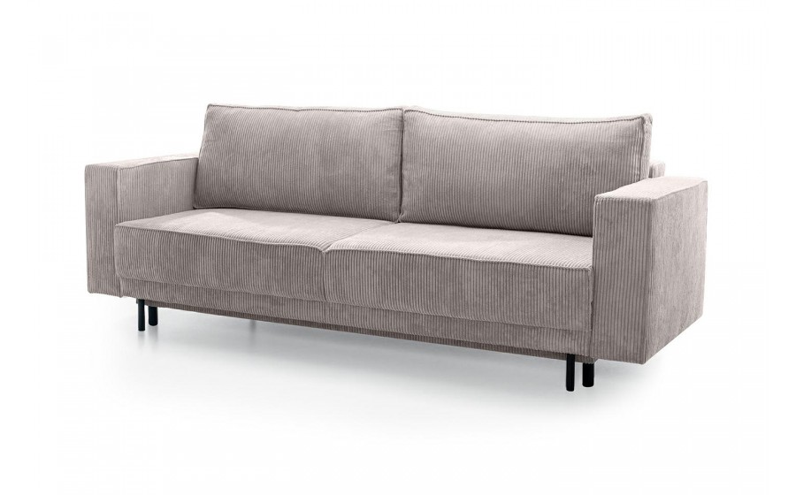 sofa z funkcją spania, meble do salonu, sofa Adele, elegancka sofa, polskie meble, sofa z pojemnikiem na pościel