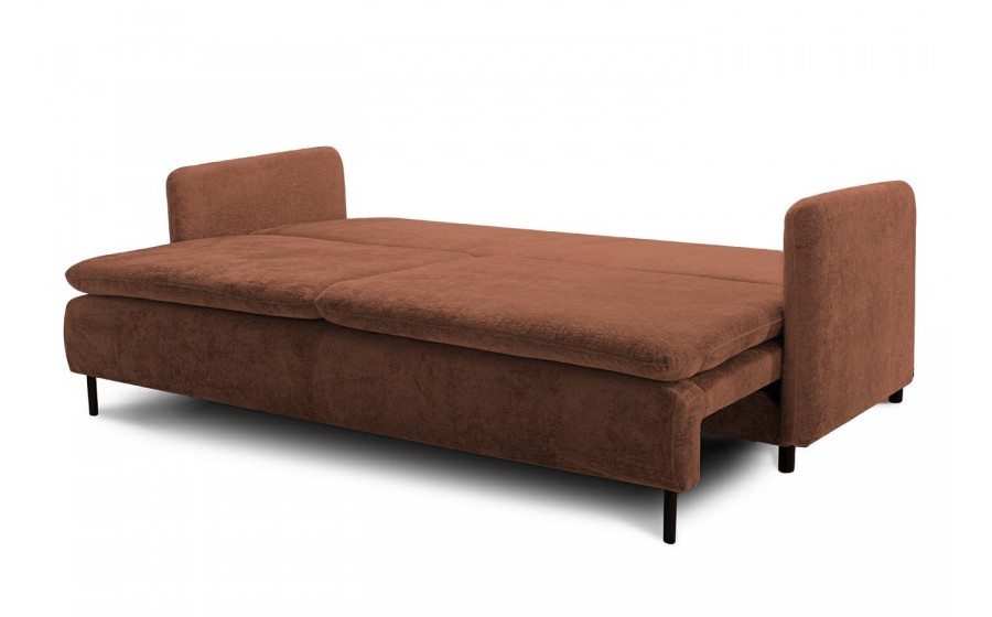 sofa z funkcją spania, nowoczesna sofa, minimalistyczny design, sofa Miria, elegancka sofa, tkaniny łatwoczyszczące,