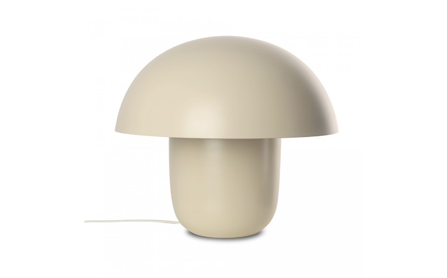 lampa stołowa, lampa MUSHROOM, lampa beżowa, lampa do salonu, lampa nowoczesna, lampa minimalistyczna,