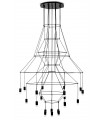 Lampa wisząca FLUSSO 20 czarna
