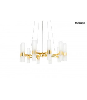 MOOSEE lampa wisząca TUBS 10 złota