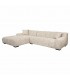 RICHMOND sofa narożna HAZEL beżowa