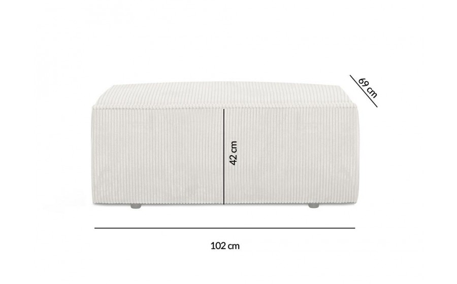 Pufa PILLOW - II grupa tkanin