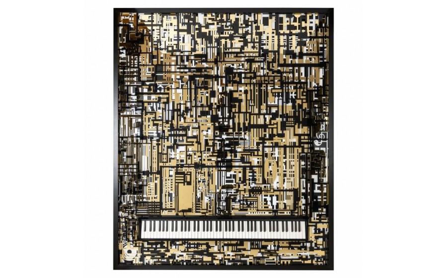 RICHMOND obraz PIANO WIBI 188x158cm (wbudowany instrument)