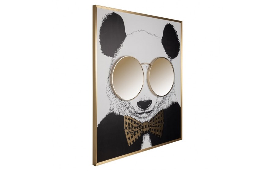 RICHMOND obraz SHINY PANDA 130x118cm