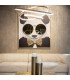 RICHMOND obraz SHINY PANDA 130x118cm