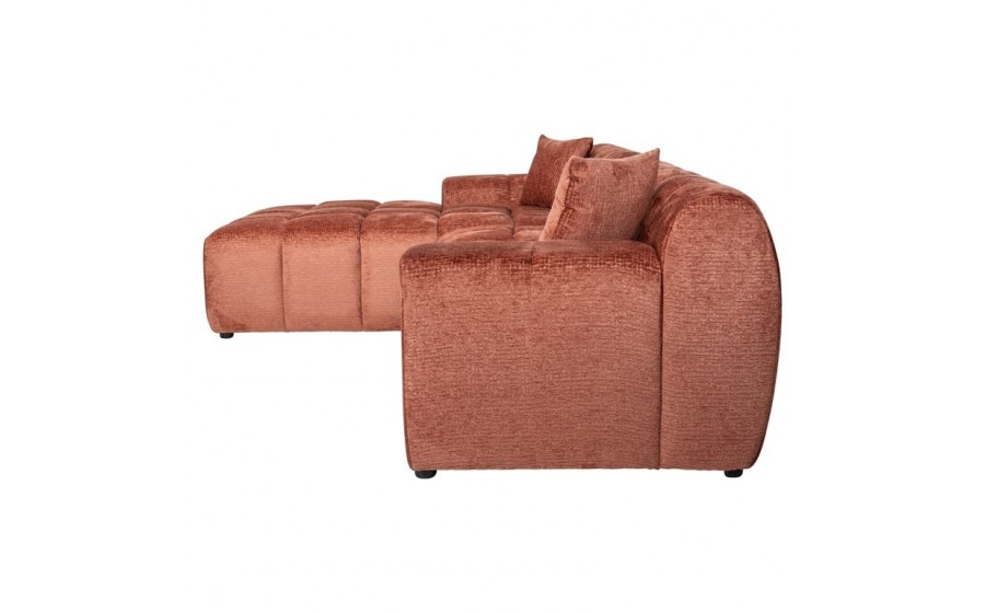 RICHMOND sofa CUBE L bordowa