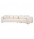 RICHMOND sofa czteroosobowa LUSSO beżowa