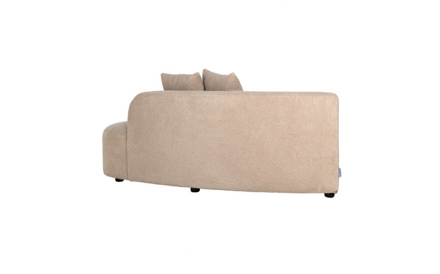 RICHMOND sofa GRAYSON R beżowa - długa wersja