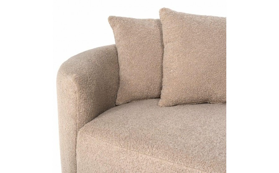 RICHMOND sofa GRAYSON R beżowa - długa wersja