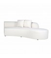 RICHMOND sofa GRAYSON R biała - długa wersja