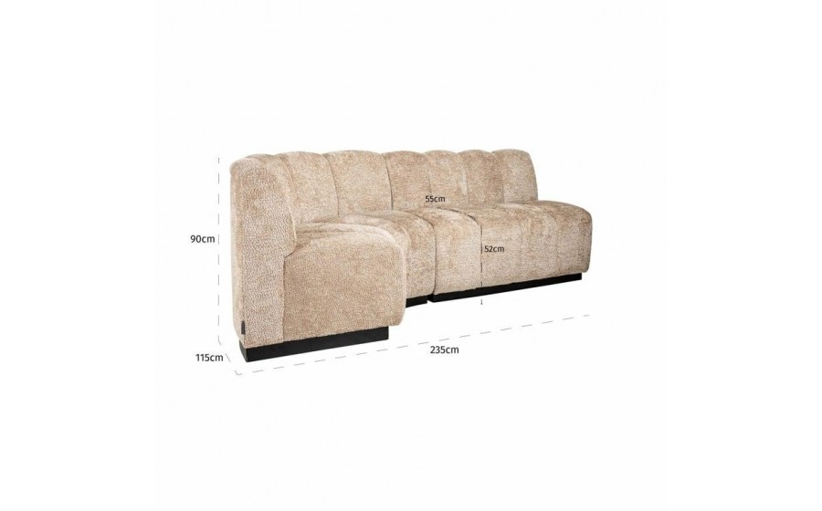 RICHMOND sofa HILLPARK 2 beżowa