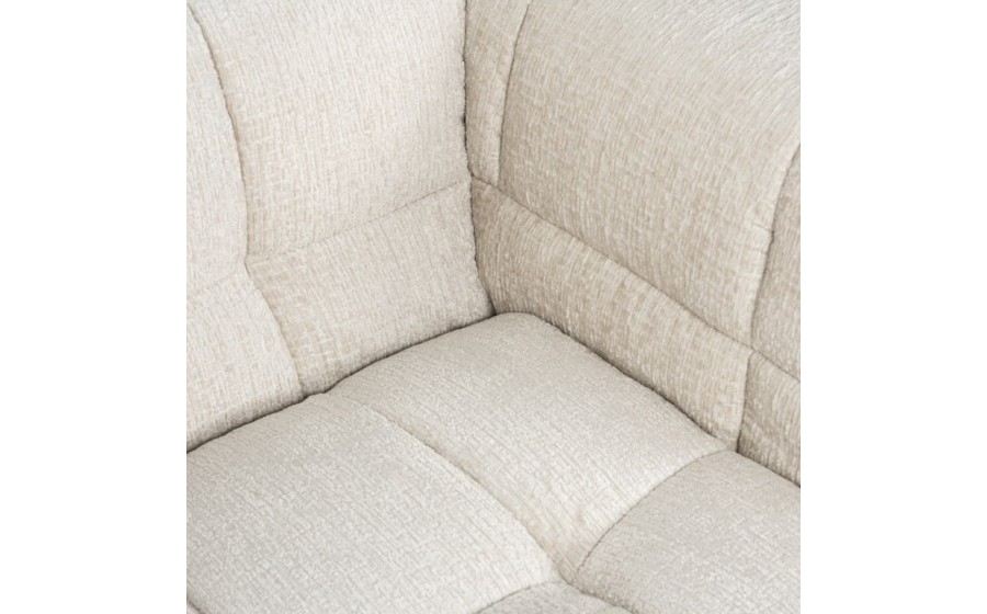 RICHMOND sofa MERROL biała - trudnopalna