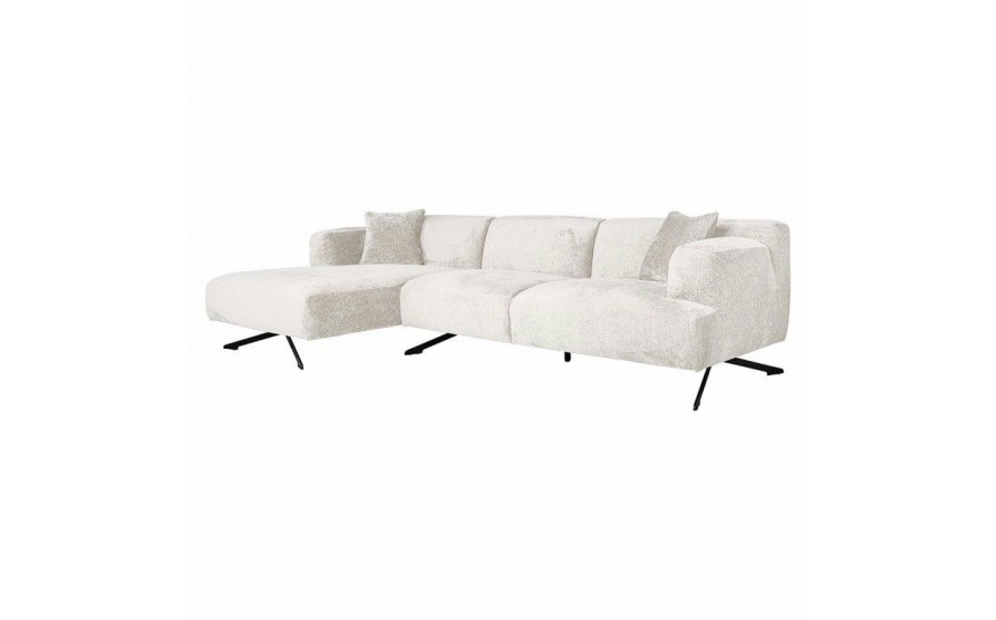 RICHMOND sofa narożna DONOVAN L biała