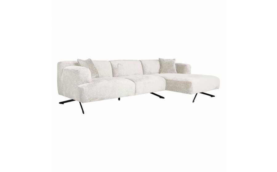 RICHMOND sofa narożna DONOVAN R biała