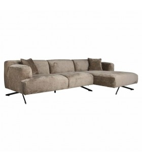 RICHMOND sofa narożna DONOVAN R brązowa