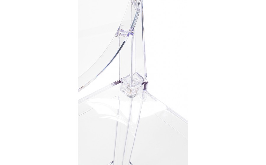 Krzesło barowe VICTORIA 65 cm transparentne