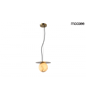 Lampa wisząca HALO, MOOSEE, poliwęglan, aluminiowa konstrukcja, LEDowe źródło światła, elegancki design,