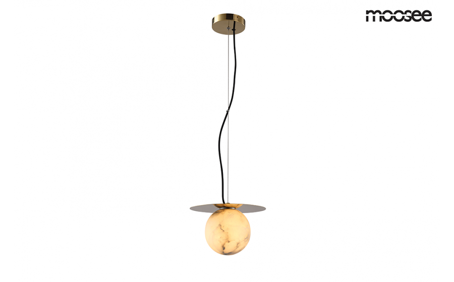 Lampa wisząca HALO, MOOSEE, poliwęglan, aluminiowa konstrukcja, LEDowe źródło światła, elegancki design,