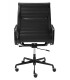 Fotel biurowy AERON PRESTIGE PLUS czarny - skóra naturalna, aluminium