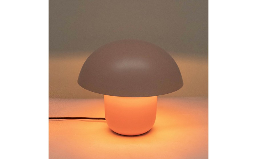 KARE lampa stołowa MUSHROOM -brzoskwiniowa